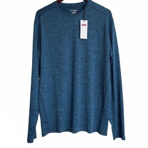 Zengjo Athletic Long Sleeves Shirt for Men